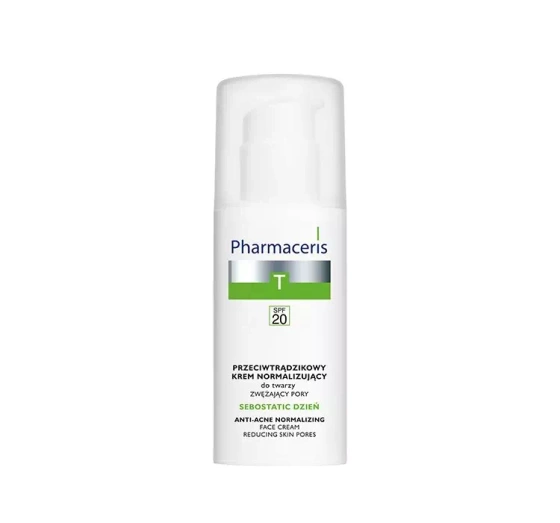 PHARMACERIS T SEBOSTATIC NORMALIZING ANTI-ACNE FACE CREAM SPF 20 50ML