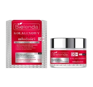 Bielenda Collagen Youth Stimulator tightening and rebuilding anti-wrinkle cream 50+ 50ml