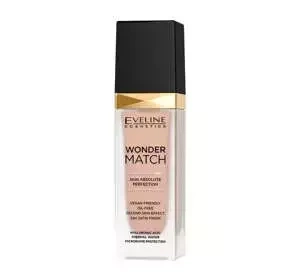 EVELINE WONDER MATCH LUXURIOUS SMOOTHING FOUNDATION 12 LIGHT NATURAL 30ML