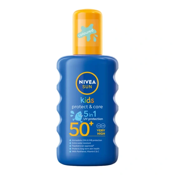 Click on photo to zoom it NIVEA SUN Kids Protect & Moisture Lotion Spray for Children SPF50 200ml