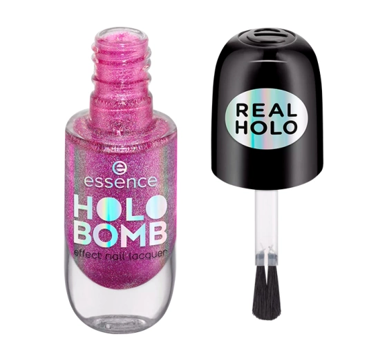 ESSENCE HOLO BOMB NAIL POLISH 02 HOLO MOLY 8ML