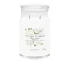 YANKEE CANDLE SIGNATURE SCENTED CANDLE WHITE GARDENIA 567G