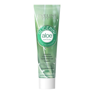 EVELINE GLICERINI BIO ALOE GLYCERIN HAND AND NAIL CREAM 125ML