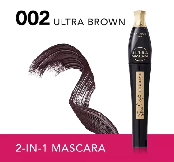 Click on photo to zoom it Bourjois Twist Up The Volume Mascara 002 Ultra Brown 8ml