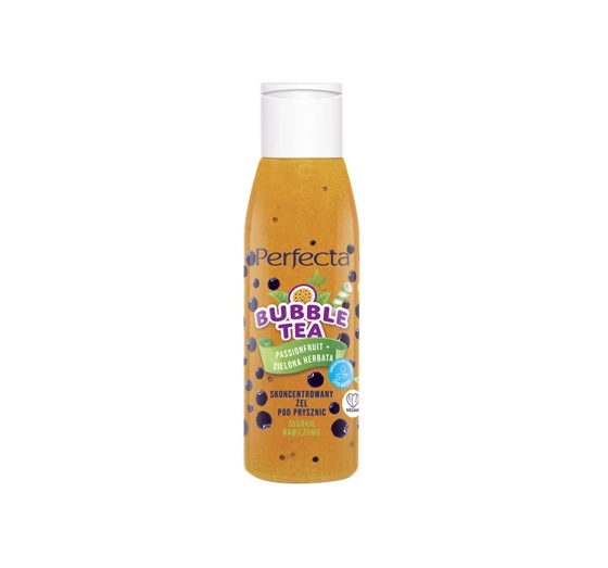 PERFECTA BUBBLE TEA CONCENTRATED SHOWER GEL PASSIONFRUIT + GREEN TEA 100G