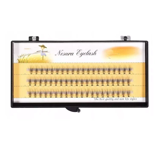 NESURA SILK INDIVIDUAL LASHES FALSE EYELASHES 10MM