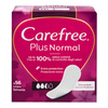 CAREFREE PLUS ORIGINAL  PANTY LINERS FRESH SCENT 56 PIECES