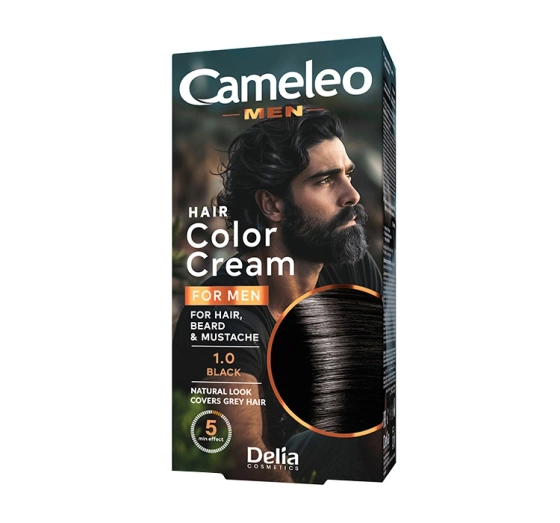 DELIA CAMELEO MEN HAIR & BEARD COLOUR CREAM 1.0