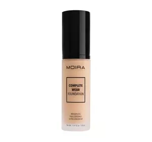 MOIRA COMPLETE WEAR LONGWEAR FACE FOUNDATION 250 NATURAL BUFF 30ML