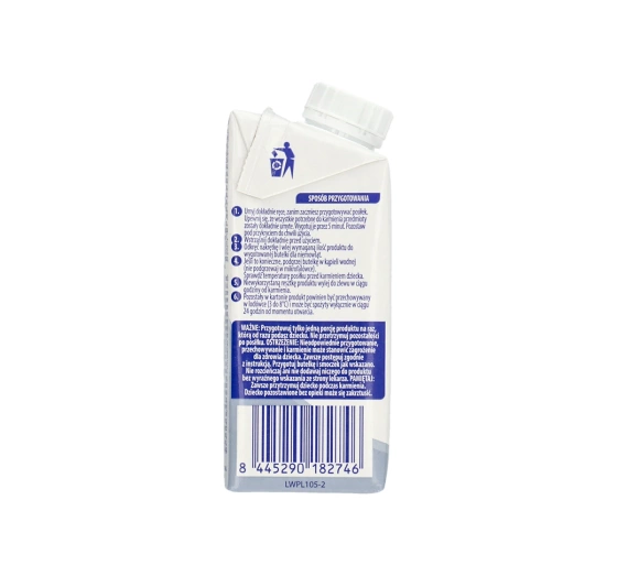 Nestlé NAN Optipro Plus 2 Hm-O Liquid Follow-on Formula for Infants Over 6 Months of Age, 200 ml