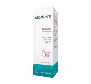 ELODERM MOISTURIZING BODY LOTION FOR DRY, ATOPIC SKIN BALM FROM 1 DAY OF LIFE 200ML