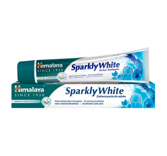 Click on photo to zoom it HIMALAYA HERBALS SPARKLY WHITE HERBAL TOOTHPASTE 75ML
