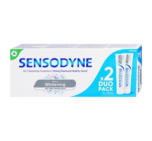 SENSODYNE EXTRA WHITENING DUO PACK TOOTHPASTE 2x75ML