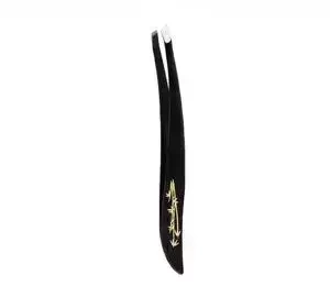 DONEGAL SLANT TIP TWEEZERS BLACK (4106)