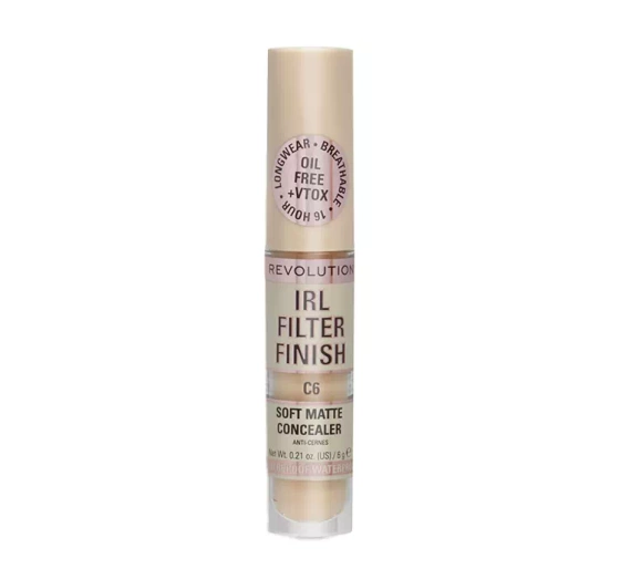 MAKEUP REVOLUTION IRL FILTER FINISH FACE CONCEALER C6 6G