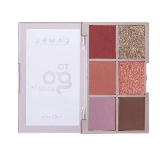 LAMEL TO GO COMPACT EYESHADOW PALETTE 404 6G