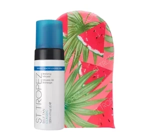 ST. TROPEZ SELF TAN MOUSSE CLASSIC 120ML + VELVET LUXE TAN APPLICATOR MITT WATERMELON