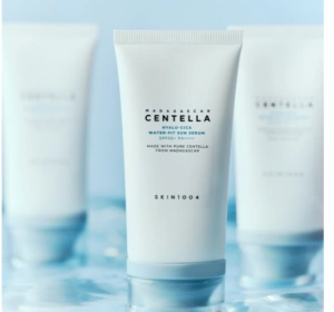 SKIN1004 MADAGASCAR CENTELLA HYALU-CICA WATER-FIT SUN SERUM SPF50+ PROTECTIVE FACE CREAM 15ML