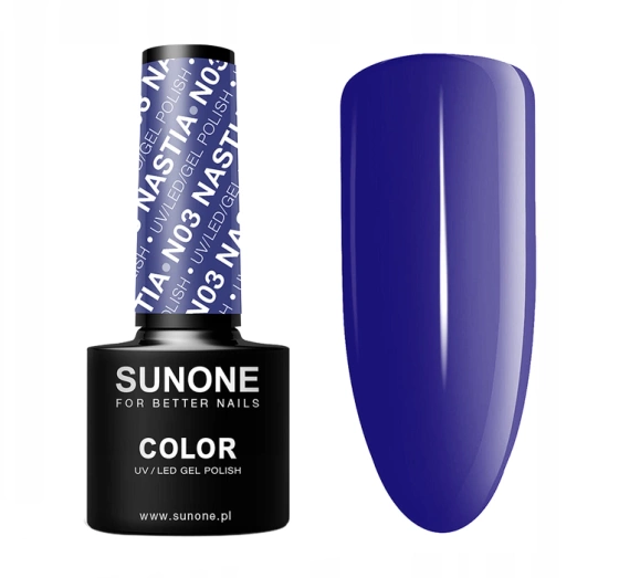 SUNONE COLOR UV/LED GEL POLISH N03 NASTIA 5ML
