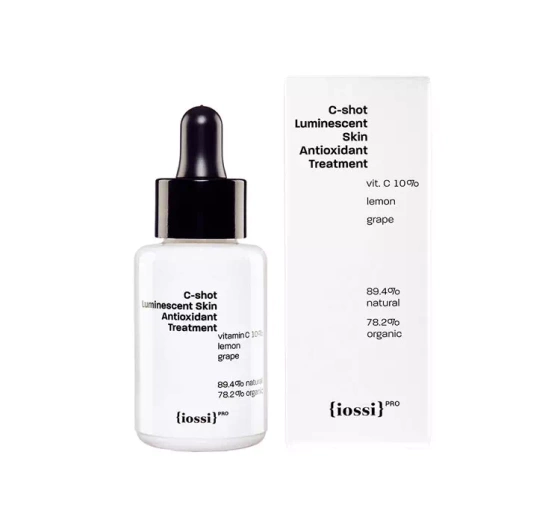 IOSSI PRO C-SHOT LUMINESCENT SKIN ANTIOXIDANT TREATMENT FACE SERUM 30ML