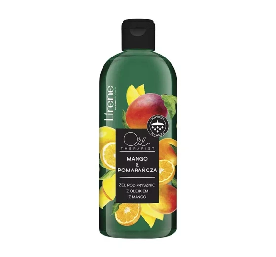 LIRENE OIL THERAPIST SHOWER GEL MANGO & ORANGE 400ML
