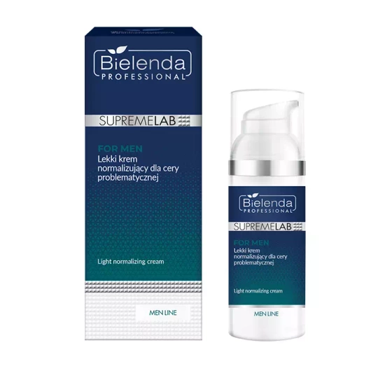 BIELENDA PROFESSIONAL SUPREMELAB MEN LINE LIGHT NORMALIZING CREAM 50ML