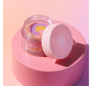 Essence Lip Swirl Vanilla-Scented Sugar Lip Scrub, 8 g