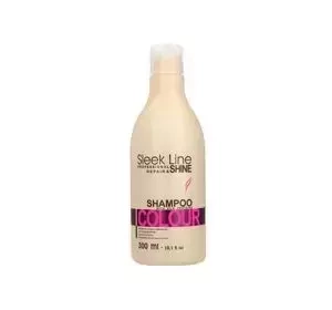 STAPIZ SLEEK LINE COLOUR SHAMPOO FOR COLORED HAIR WITH SILK 300ML