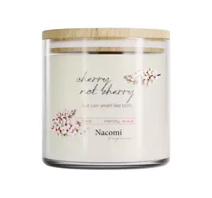 NACOMI FRAGRANCES SOY SCENTED CANDLE CHERRY NOT SHERRY 450G