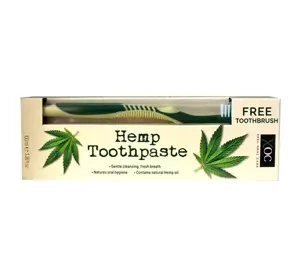 Xpel XOC Hemp Toothpaste with Hemp Oil 100ml + Toothbrush