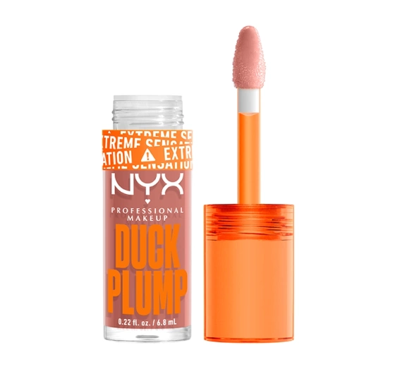 NYX PROFESSIONAL MAKEUP DUCK PLUMP PLUMPING LIP GLOSS 02 BANGIN' BARE 7ML
