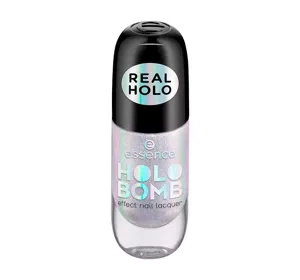 ESSENCE HOLO BOMB NAIL POLISH 01 RIDIN' HOLO 8ML