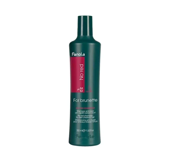 FANOLA NO RED SHAMPOO FOR BROWN HAIR 350ML 