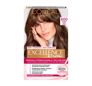 LOREAL EXCELLENCE CREME HAIR COLOUR 6.00 DARK BLONDE