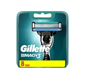 GILLETTE MACH3 MACHINE BLADE REFILLS 8 PCS