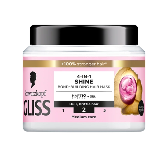 GLISS 4-IN-1 SHINE HAIR MASK 400ML