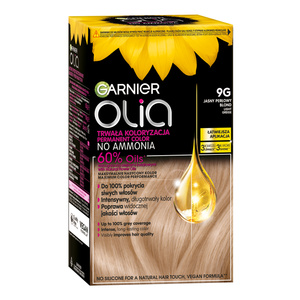 Garnier Olia permanent hair color no ammonia 9G Light Pearl Blonde