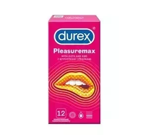 DUREX PLEASUREMAX PRESERVATIVES 12 PCS