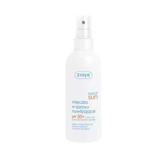 ZIAJA SOPOT SUN MOISTURIZING SUNSCREEN MILK SPF50