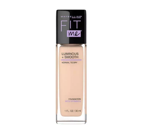 MAYBELLINE FIT ME LUMINOUS + SMOOTH FOUNDATION 115 IVORY 30ML 