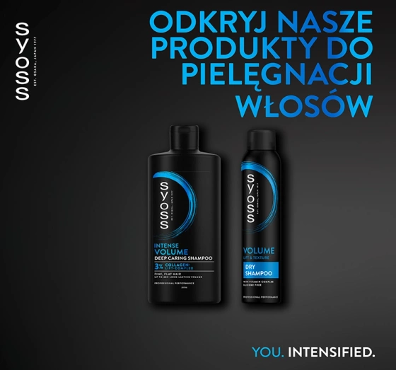 SYOSS VOLUME SHAMPOO FOR FINE AND FLAT HAIR 440ML