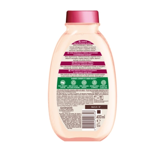 GARNIER BOTANIC THERAPY CASTOR OIL SHAMPOO 400ML