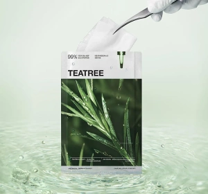 Mediheal Teatree Essential Mask Calming Moisture Soothing Moisturising Sheet Mask 24ml