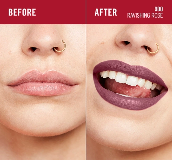 RIMMEL LASTING MEGA MATTE LIPSTICK 900 RAVISHING ROSE 7.4ML
