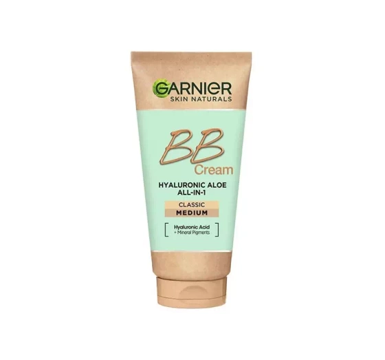 GARNIER SKIN NATURALS HYALURONIC ALOE ALL-IN-1 MOISTURIZING BB CREAM MEDIUM 50ML 