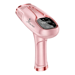 FitbyMed BHRL-04 IPL Hair Removal Device with Cooling Function, Rose Gold