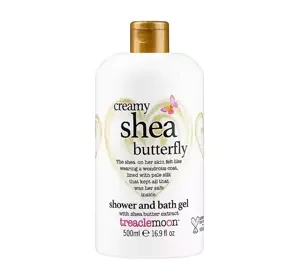 TREACLEMOON CREAMY SHEA BUTTERFLY SHOWER GEL 500ML