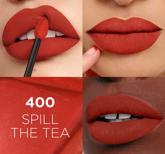 LOREAL INFAILLIBLE MATTE RESISTANCE MATTE LIQUID LIPSTICK 400 SPILL THE TEA 5ML