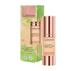 DAX COSMETICS CASHMERE MATT LIGHT NATURAL MINERAL FACE MATTIFYING FOUNDATION IVORY 30ML