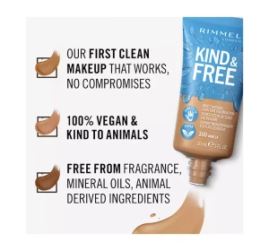 RIMMEL KIND & FREE FACE FOUNDATION 160 VANILLA 30ML